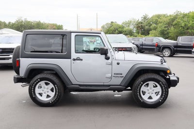 2018 Jeep Wrangler JK Sport S 4x4