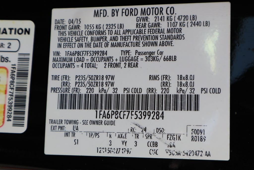 2015 Ford Mustang GT