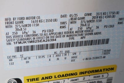 2025 Ford Expedition Max Platinum