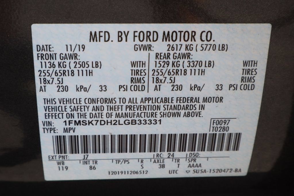 2020 Ford Explorer XLT
