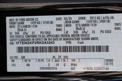 2024 Ford F-150 STX