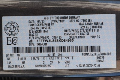 2025 Ford F-150 XLT