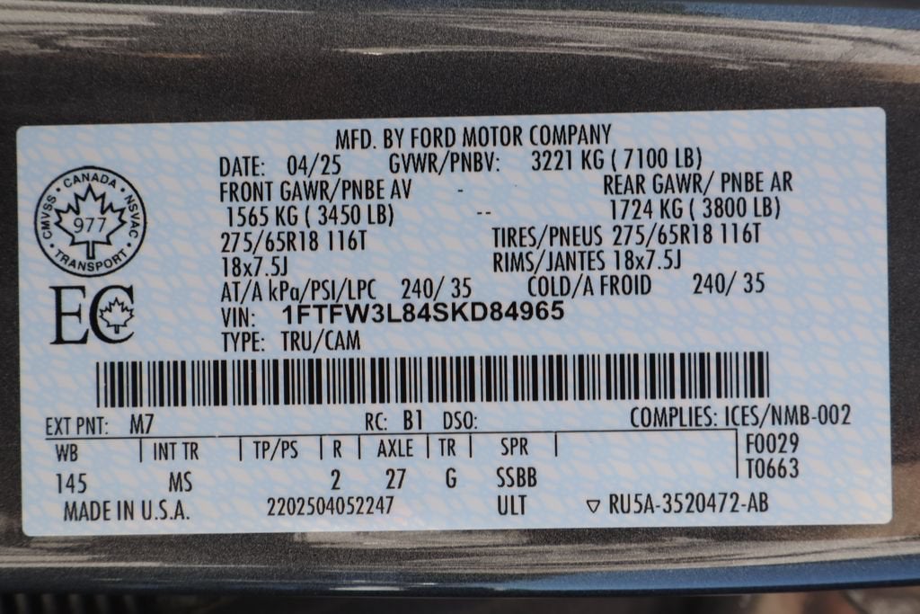 2025 Ford F-150 XLT