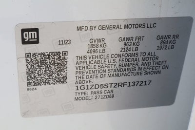 2024 Chevrolet Malibu 1LT