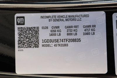 2026 GMC Sierra 3500 HD Chassis Cab Pro