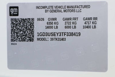2026 GMC Sierra 3500 HD Chassis Cab Pro