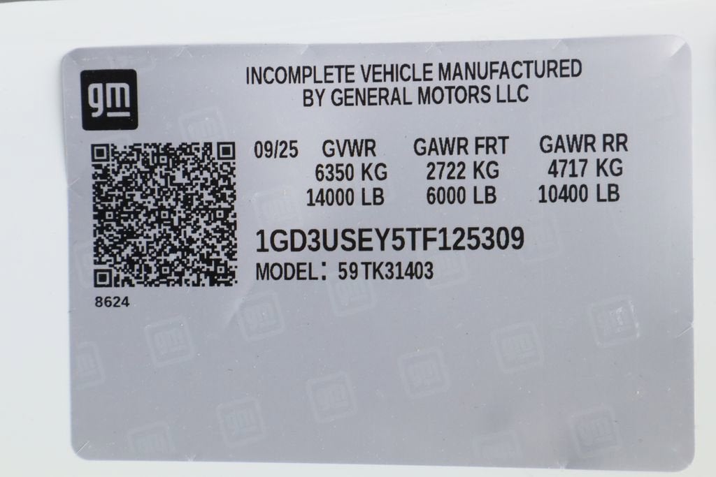 2026 GMC Sierra 3500 HD Chassis Cab Pro