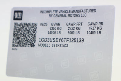 2026 GMC Sierra 3500 HD Chassis Cab Pro