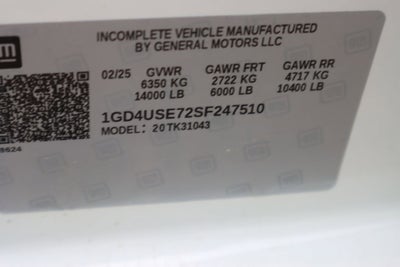 2025 GMC Sierra 3500 HD Chassis Cab Pro