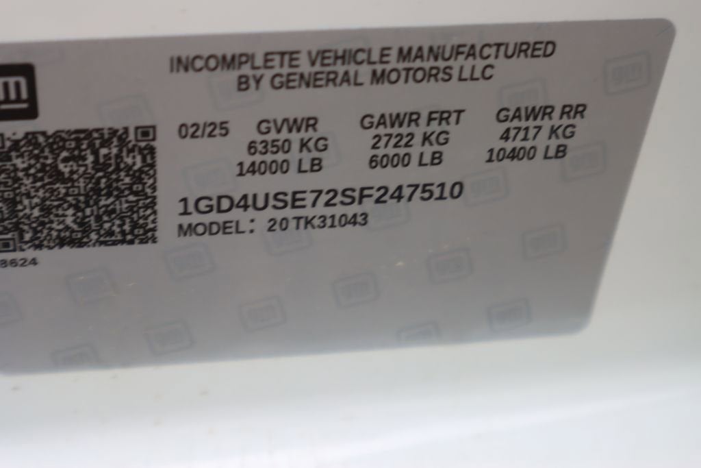 2025 GMC Sierra 3500 HD Chassis Cab Pro