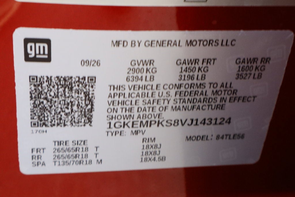 2027 GMC Acadia AT4