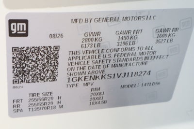 2027 GMC Acadia Elevation