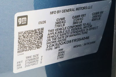 2026 GMC Yukon XL Elevation