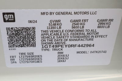 2024 GMC Sierra 2500 HD AT4