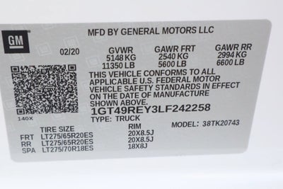 2020 GMC Sierra 2500 HD Denali