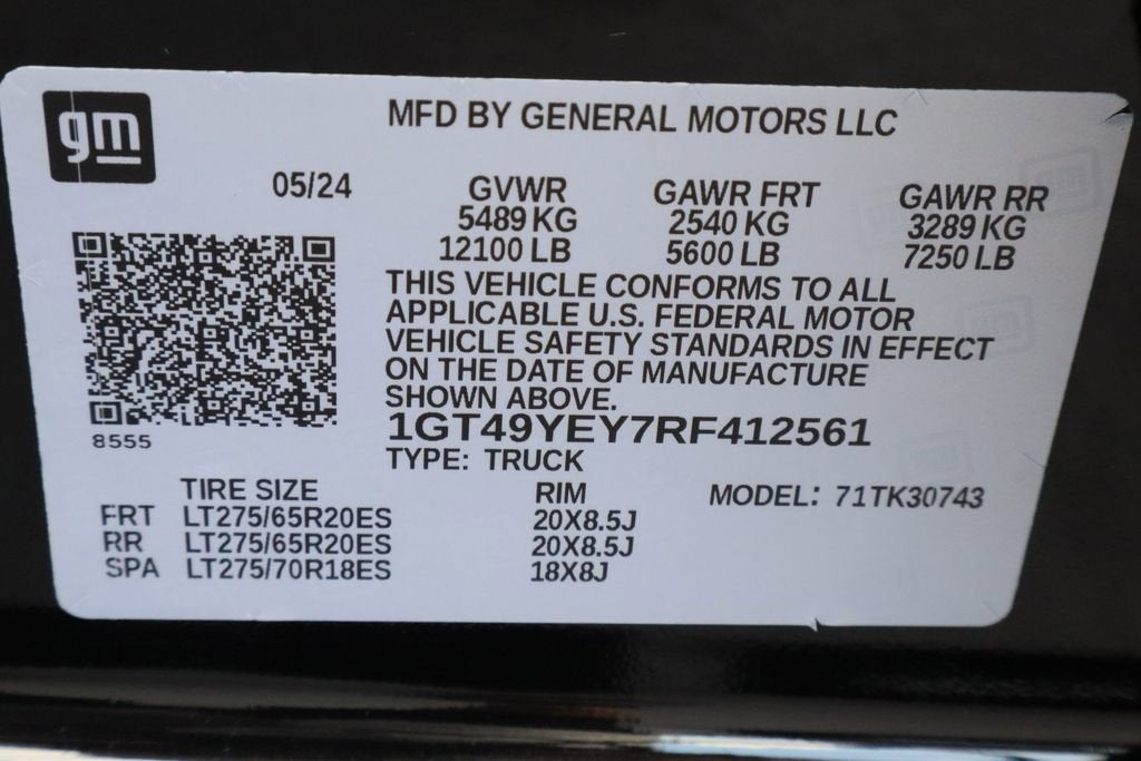2024 GMC Sierra 3500 HD Denali Ultimate