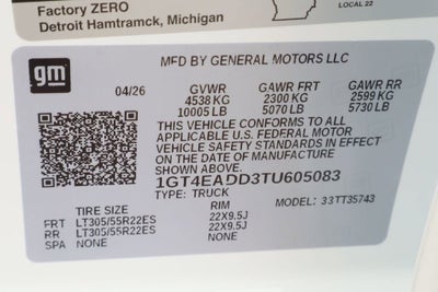 2026 GMC HUMMER EV Pickup 2X