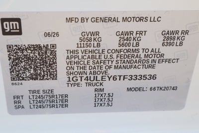 2026 GMC Sierra 2500 HD Pro