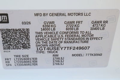 2026 GMC Sierra 3500 HD Pro DRW