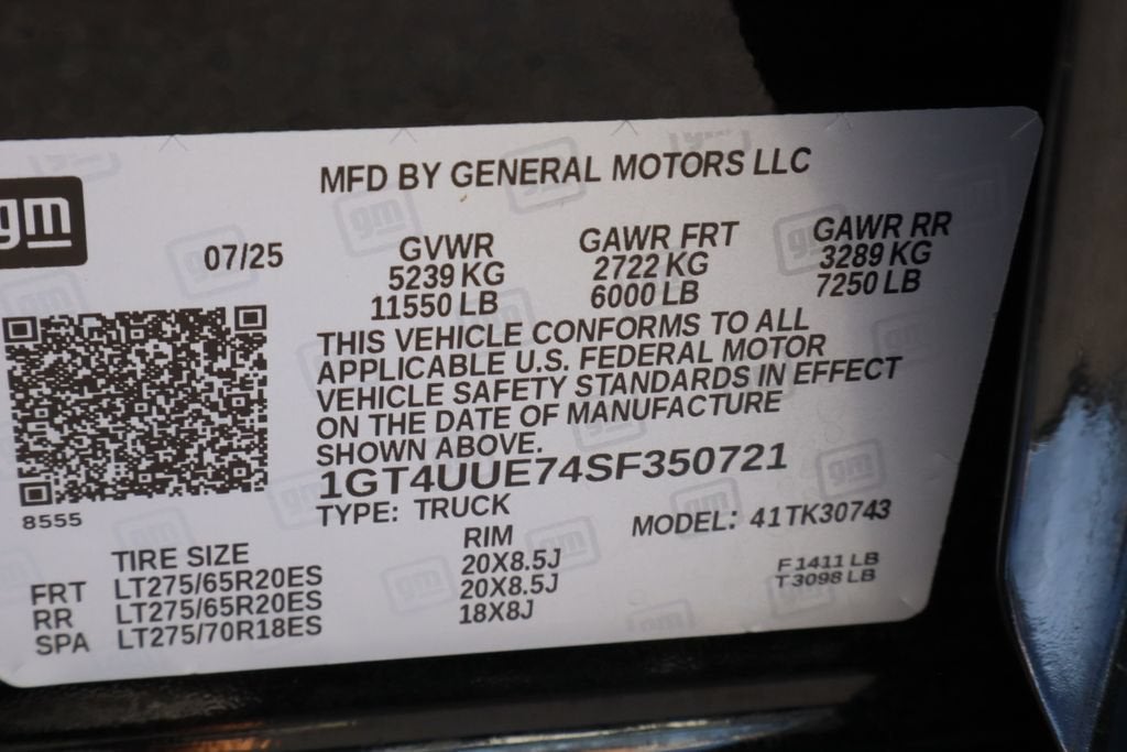 2025 GMC Sierra 3500 HD SLT