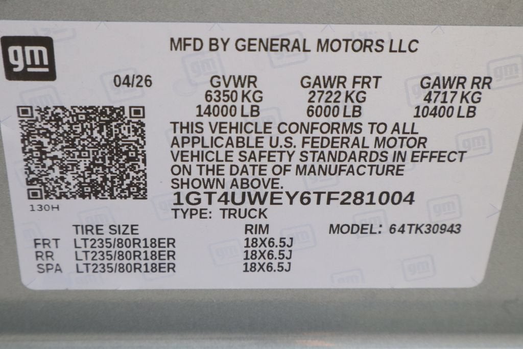 2026 GMC Sierra 3500 HD Denali DRW