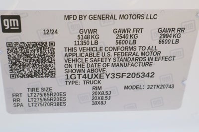 2025 GMC Sierra 2500 HD Denali Ultimate