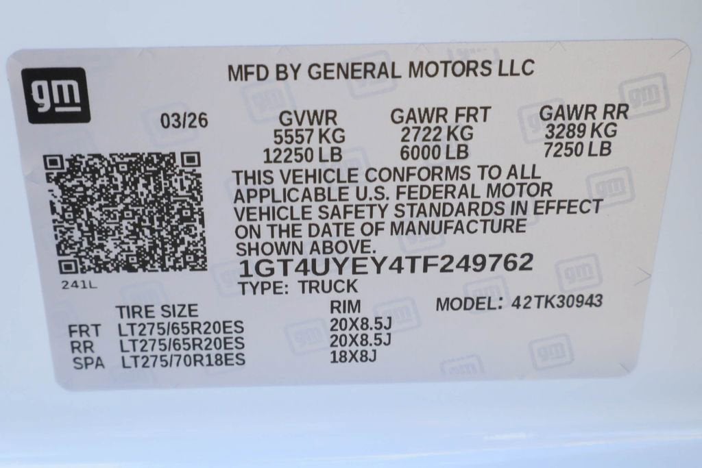 2026 GMC Sierra 3500 HD Denali Ultimate