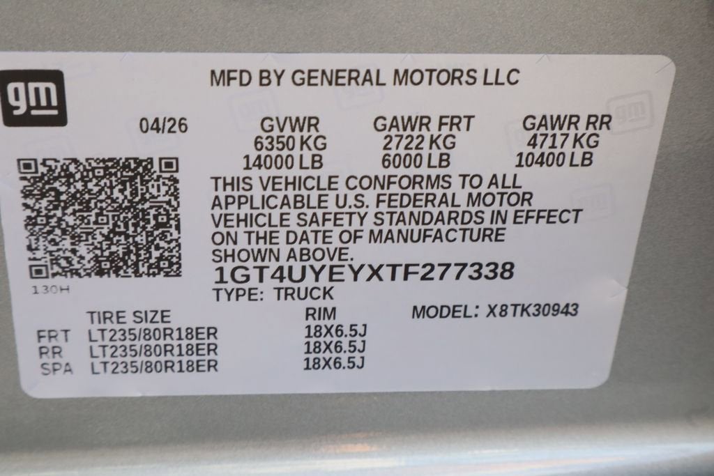 2026 GMC Sierra 3500 HD Denali Ultimate DRW