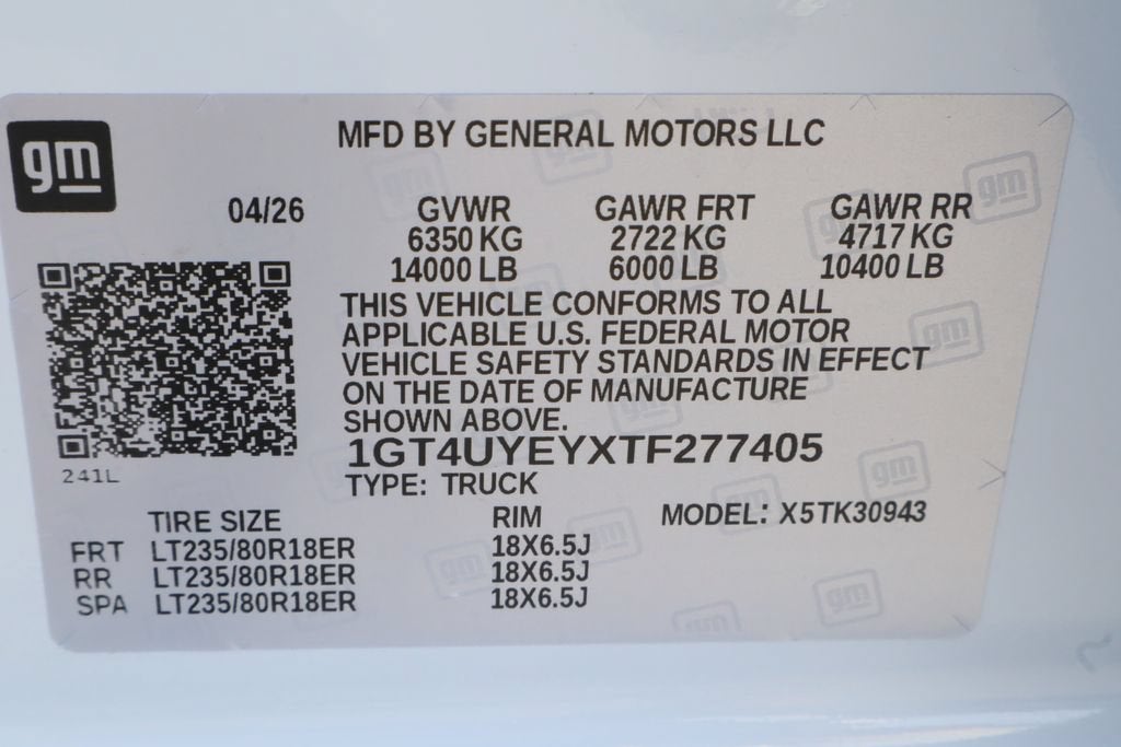 2026 GMC Sierra 3500 HD Denali Ultimate DRW