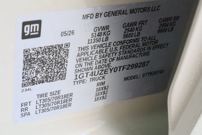 2026 GMC Sierra 2500 HD AT4X