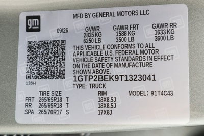 2026 GMC Canyon Elevation