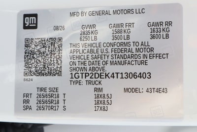 2026 GMC Canyon AT4