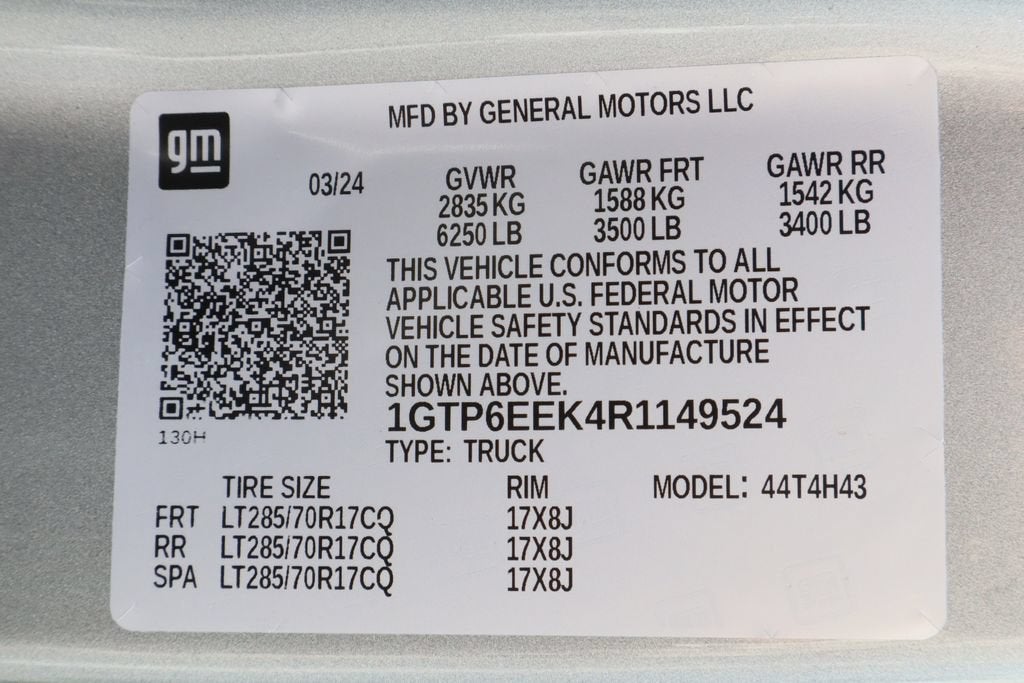 2024 GMC Canyon AT4X