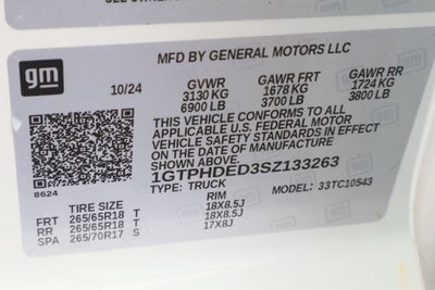 2025 GMC Sierra 1500 SLT
