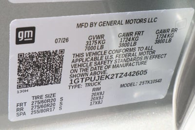 2026 GMC Sierra 1500 Elevation
