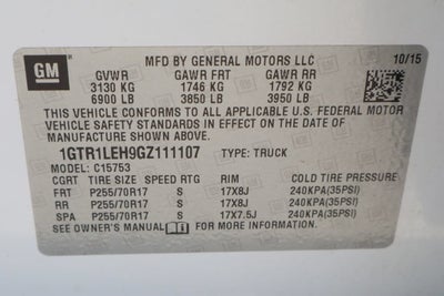 2016 GMC Sierra 1500 Base