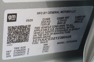 2026 GMC Sierra 1500 Elevation