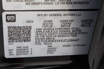 2025 GMC Sierra 1500 SLT