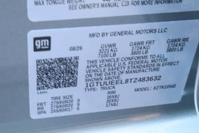 2026 GMC Sierra 1500 AT4