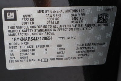 2018 Cadillac XT5 FWD