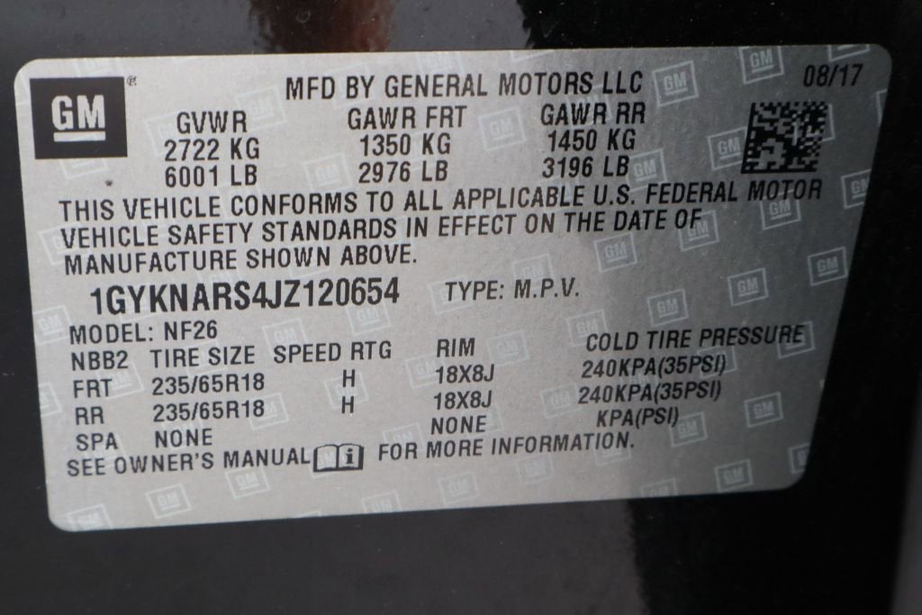 2018 Cadillac XT5 FWD