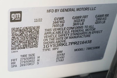 2023 Cadillac Escalade ESV Sport Platinum