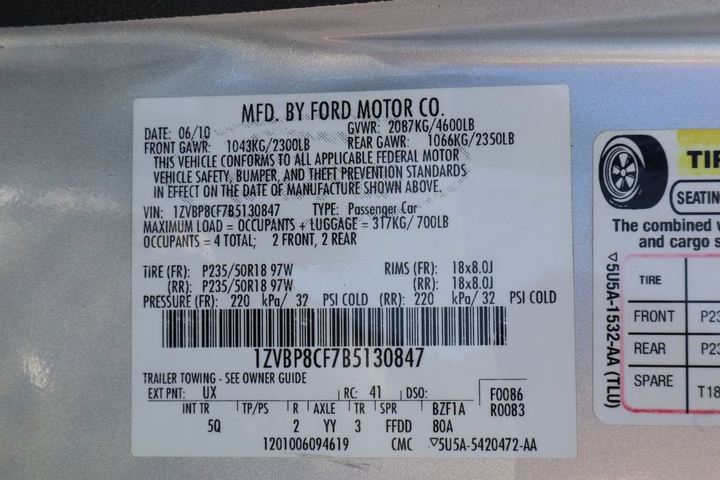 2011 Ford Mustang GT Premium