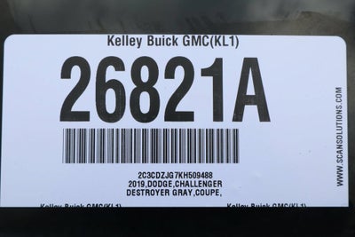 2019 Dodge Challenger GT