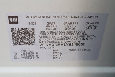 2022 Chevrolet Equinox Premier