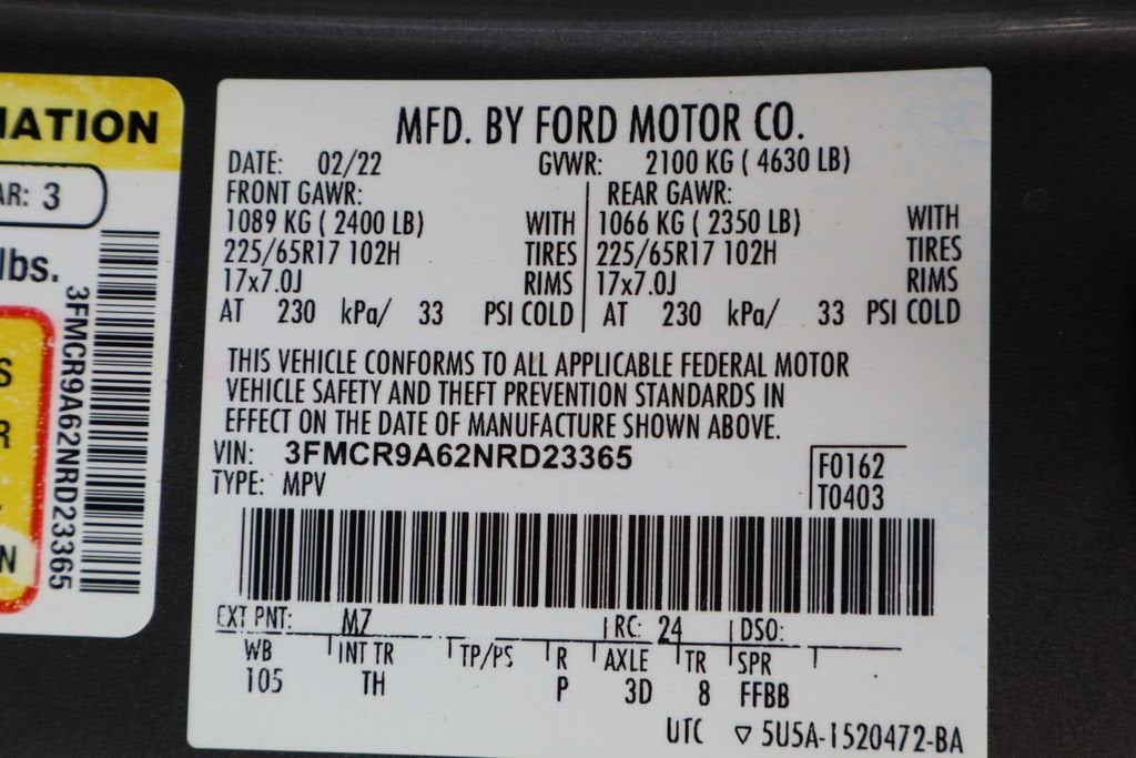 2022 Ford Bronco Sport Base