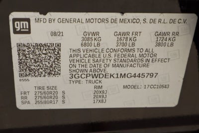 2021 Chevrolet Silverado 1500 RST