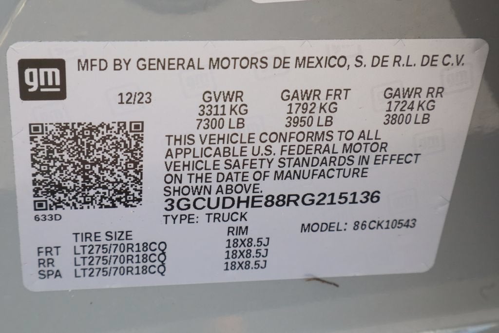 2024 Chevrolet Silverado 1500 ZR2