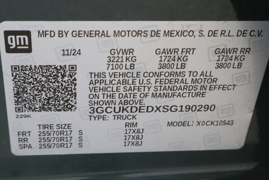 2025 Chevrolet Silverado 1500 LT