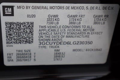 2020 Chevrolet Silverado 1500 LT